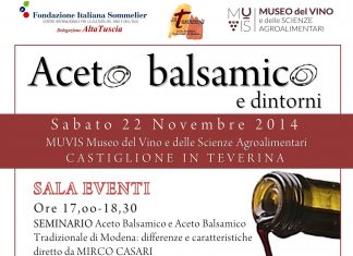 ACETO BALSAMICO E DINTORNI